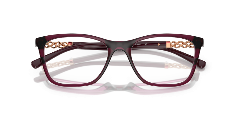 Vogue VO5632B 2989 close-up ด้านหน้า เห็นเนื้อไนลอนโปร่งใส