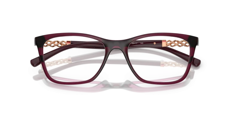 Vogue VO5632B 2989 close-up ด้านหน้า เห็นเนื้อไนลอนโปร่งใส