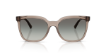 Vogue VO5633SB 294011 แว่นกันแดดน้ำตาลโปร่งใส สำหรับผู้หญิง
