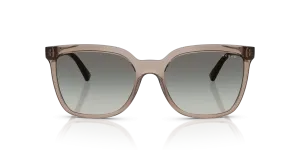Vogue VO5633SB 294011 แว่นกันแดดน้ำตาลโปร่งใส สำหรับผู้หญิง