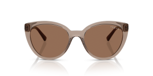 Vogue VO5634SB 294073 แว่นกันแดดน้ำตาลโปร่งใส สำหรับผู้หญิง