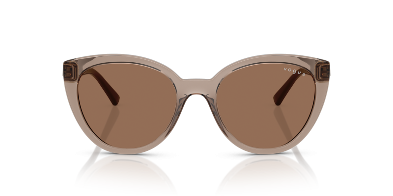 Vogue VO5634SB 294073 แว่นกันแดดน้ำตาลโปร่งใส สำหรับผู้หญิง