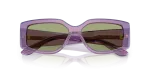 Vogue Sun VO5642SU 323682 Transparent Pearl Purple Green Vogue VO5642SU 323682 close-up ด้านหน้า