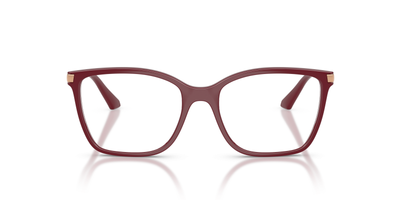 Vogue VO5654 2875 แว่นสายตาไนลอนสีเชอร์รีเต็มทรงสี่เหลี่ยมจัตุรัส ผู้หญิง