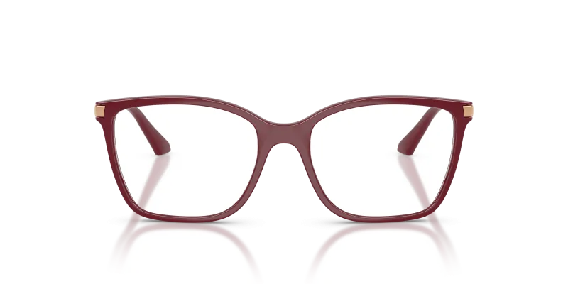 Vogue VO5654 2875 แว่นสายตาไนลอนสีเชอร์รีเต็มทรงสี่เหลี่ยมจัตุรัส ผู้หญิง