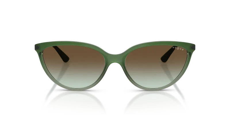 Vogue VO5672S 3259E8 แว่นกันแดดเขียวไล่ระดับ ผู้หญิง ด้านหน้า Vogue VO5672S 3259E8 แว่นกันแดดเขียวไล่ระดับ ผู้หญิง ด้านหน้า