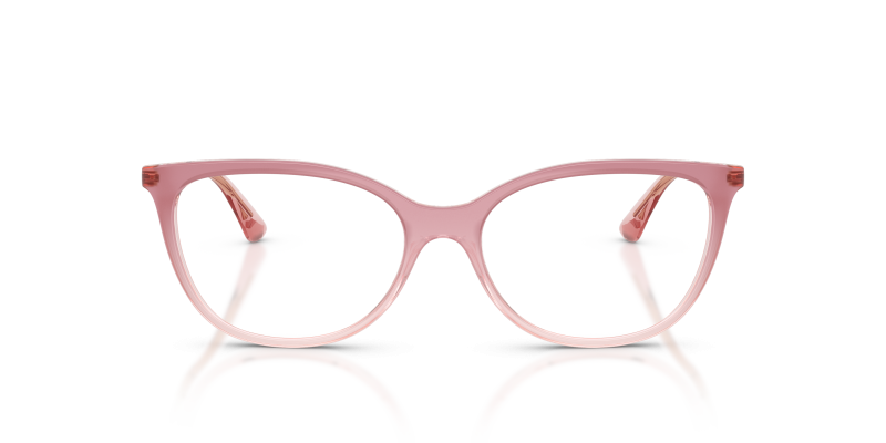 Vogue Optic VO5673 3258 Gradient Pink Transparent Pink Vogue VO5673 3258 แว่นสายตาชมพูไล่ระดับคานโรสโกลด์ สำหรับผู้หญิง