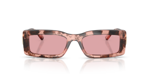 Vogue VO5674S 319984 แว่นกันแดดสีฮาวานากุหลาบเลนส์ม่วงอ่อน สำหรับผู้หญิง