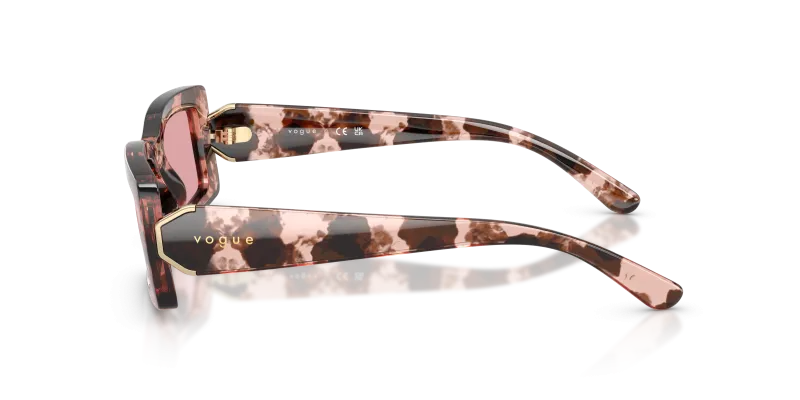 แว่นกันแดด Vogue VO5674S 319984 มุมข้าง ขาแว่นไนลอนสีกุหลาบ
