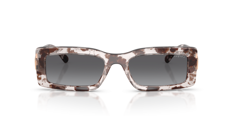 Vogue VO5674S 3218T3 แว่นกันแดดสีฮาวานาเทา Polarized สำหรับผู้หญิง