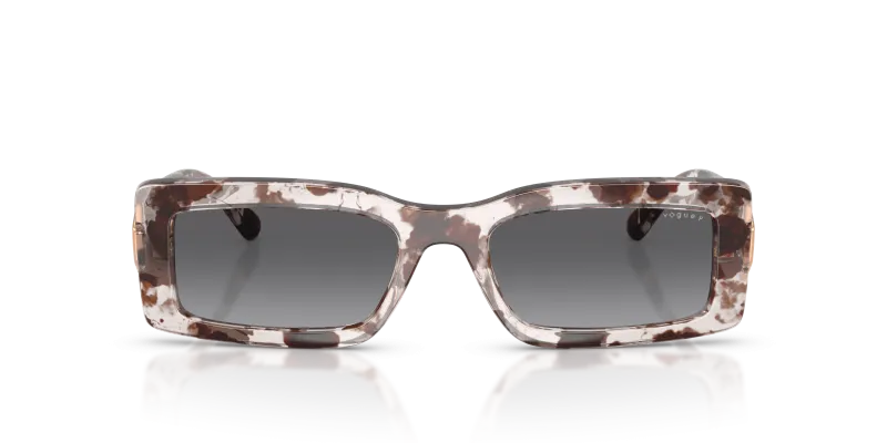 Vogue VO5674S 3218T3 แว่นกันแดดสีฮาวานาเทา Polarized สำหรับผู้หญิง