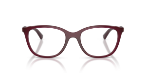 Vogue VO5679B-2989 2989 แว่นสายตาไนลอนสีเชอร์รี่โปร่งใสทรงกลม สำหรับสุภาพสตรี