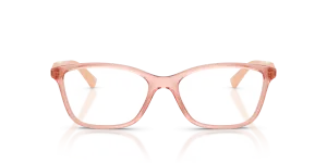 Vogue VO5680B 2864 แว่นสายตาทรงหมอนชมพูโปร่งใส คริสตัล Strass สำหรับผู้หญิง
