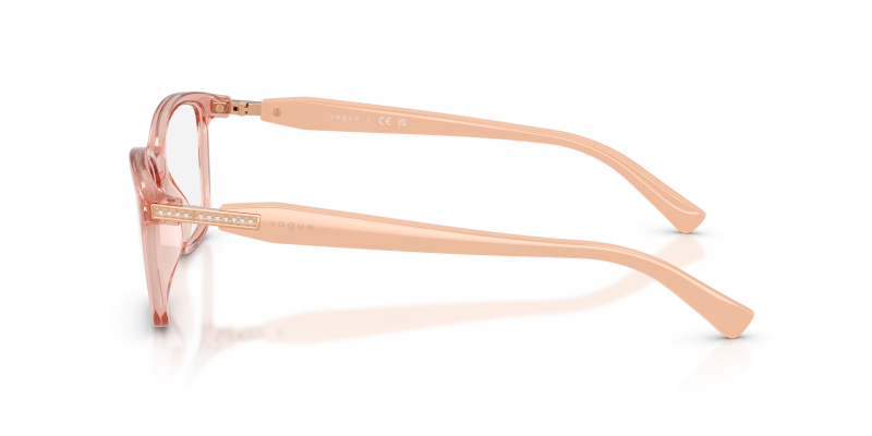 แว่นสายตา Vogue VO5680B 2864 มุมข้าง คริสตัล Strass บานพับขาแว่น