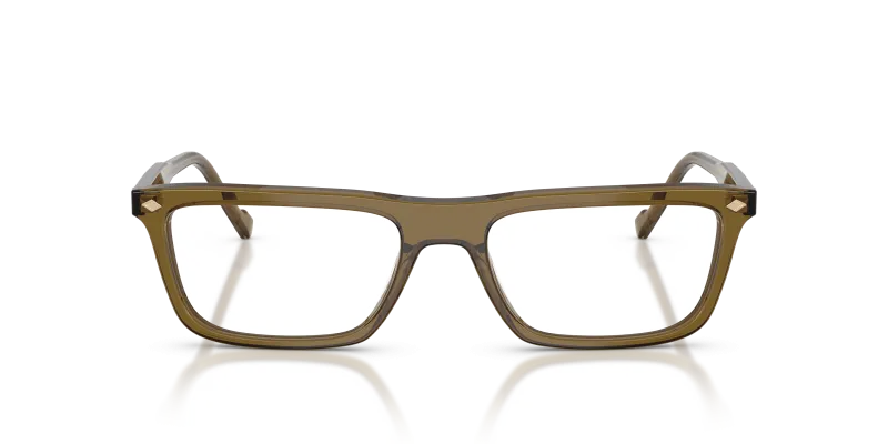 Vogue VO5686 3260 แว่นสายตากรอบ Acetate สีเขียวมะกอกโปร่งใส ทรงหมอน สำหรับสุภาพบุรุษ Vogue VO5686 3260 แว่นสายตากรอบ Acetate สีเขียวมะกอกโปร่งใส ทรงหมอน สำหรับสุภาพบุรุษ