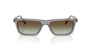 Vogue VO5687S 2820E8 แว่นกันแดดอะซิเตทเทาโปร่งใส เลนส์ไล่สีเทา-เขียว สุภาพบุรุษ
