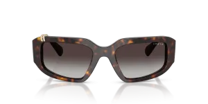 Vogue VO5688SB W6568G แว่นกันแดดฮาวานาเข้มเลนส์ไล่ระดับเทา สำหรับผู้หญิง