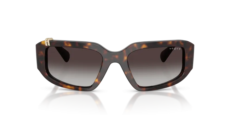 Vogue VO5688SB W6568G แว่นกันแดดฮาวานาเข้มเลนส์ไล่ระดับเทา สำหรับผู้หญิง Vogue VO5688SB W6568G แว่นกันแดดฮาวานาเข้มเลนส์ไล่ระดับเทา สำหรับผู้หญิง