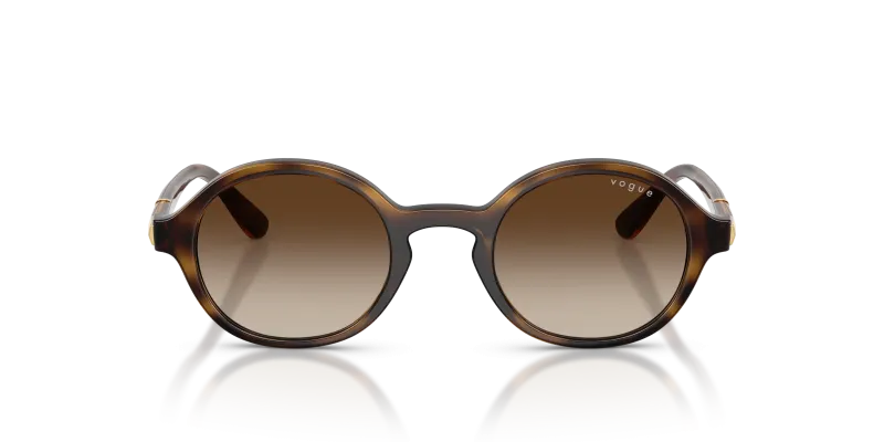 Vogue Sun VO5692S W65613 Dark Havana Gradient Brown Vogue VO5692S W65613 แว่นกันแดดฮาวานาเข้มเลนส์ไล่ระดับน้ำตาล สำหรับผู้หญิง