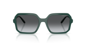 แว่นกันแดด Vogue VO5696SF 3285T3 อะซิเตทฟ้าอ่อนโปร่งใส ขาเขียว เลนส์โพลาไรซ์เทา สำหรับผู้หญิง
