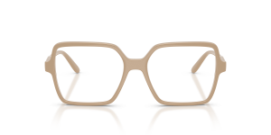Vogue VO5702F 2990 แว่นสายตากรอบ Acetate สีคาราเมลโปร่งใส ทรงสี่เหลี่ยม สำหรับสุภาพสตรี
