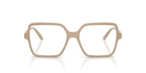 Vogue VO5702F 2990 แว่นสายตากรอบ Acetate สีคาราเมลโปร่งใส ทรงสี่เหลี่ยม สำหรับสุภาพสตรี