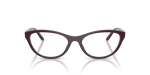 Vogue VO5703U 3284 แว่นสายตาทรงวงรีกรอบไนลอนสีบอร์กโดซ์ สำหรับผู้หญิง