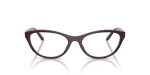 Vogue VO5703U 3284 แว่นสายตาทรงวงรีกรอบไนลอนสีบอร์กโดซ์ สำหรับผู้หญิง Vogue VO5703U 3284 แว่นสายตาทรงวงรีกรอบไนลอนสีบอร์กโดซ์ สำหรับผู้หญิง