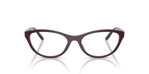 Vogue VO5703U 3284 แว่นสายตาทรงวงรีกรอบไนลอนสีบอร์กโดซ์ สำหรับผู้หญิง