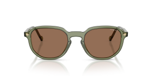 Vogue VO5707S 318773 แว่นกันแดดเขียวโปร่งใส ทรง irregular สำหรับผู้ชาย