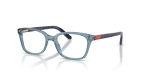 Vogue Optic VY2001 2966 Transparent Blue Vogue VY2001 2966 มุมเอียง 3/4