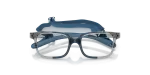 Vogue Optic VY2016 2283 Transparent Grey Blue Rubber Vogue VY2016 2283 close-up ด้านหน้า
