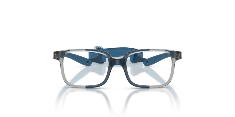 Vogue Optic VY2016 2283 Transparent Grey Blue Rubber Vogue VY2016 2283 แว่นสายตาเทาโปร่งใสพื้นยางน้ำเงิน สำหรับเด็กเล็ก