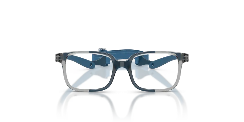 Vogue Optic VY2016 2283 Transparent Grey Blue Rubber Vogue VY2016 2283 แว่นสายตาเทาโปร่งใสพื้นยางน้ำเงิน สำหรับเด็กเล็ก