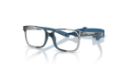 Vogue Optic VY2016 2283 Transparent Grey Blue Rubber Vogue VY2016 2283 มุมเอียง 3/4