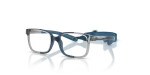 Vogue Optic VY2016 2283 Transparent Grey Blue Rubber Vogue VY2016 2283 มุมเอียง 3/4