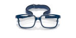 Vogue Optic VY2016 2974 Blue On Cream Rubber Vogue VY2016 2974 close-up ด้านหน้า