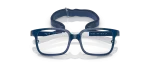 Vogue Optic VY2016 2974 Blue On Cream Rubber Vogue VY2016 2974 close-up ด้านหน้า