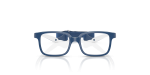 Vogue Optic VY2016 2974 Blue On Cream Rubber Vogue VY2016 2974 แว่นสายตาสองโทนน้ำเงินบนครีม สำหรับเด็ก