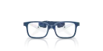 Vogue Optic VY2016 2974 Blue On Cream Rubber Vogue VY2016 2974 แว่นสายตาสองโทนน้ำเงินบนครีม สำหรับเด็ก