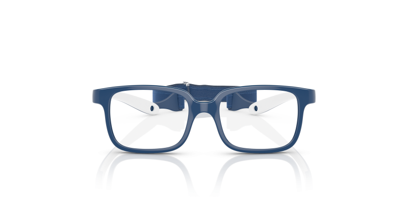 Vogue Optic VY2016 2974 Blue On Cream Rubber Vogue VY2016 2974 แว่นสายตาสองโทนน้ำเงินบนครีม สำหรับเด็ก