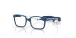Vogue Optic VY2016 2974 Blue On Cream Rubber Vogue VY2016 2974 มุมเอียง 3/4