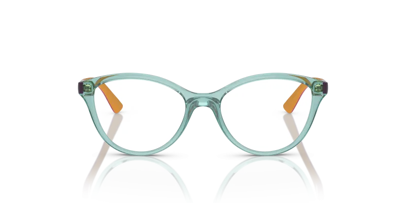 Vogue Optic VY2019 3032 Transparent Sage Vogue VY2019 3032 แว่นสายตาเขียวเสจโปร่งใสขาชมพูฟิวเซีย สำหรับเด็ก