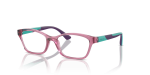 Vogue Optic VY2024 2613 Transparent Dark Pink Vogue VY2024 2613 มุมเอียง 3/4