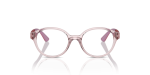 Vogue Optic VY2025 2942 Transparent Rose Vogue VY2025 2942 แว่นสายตาเด็กสีชมพูโปร่งใส สำหรับเด็กทั้งสองเพศ