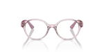 Vogue Optic VY2025 2942 Transparent Rose Vogue VY2025 2942 แว่นสายตาเด็กสีชมพูโปร่งใส สำหรับเด็กทั้งสองเพศ