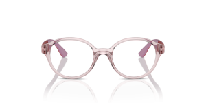 Vogue VY2025 2942 แว่นสายตาเด็กสีชมพูโปร่งใส สำหรับเด็กทั้งสองเพศ