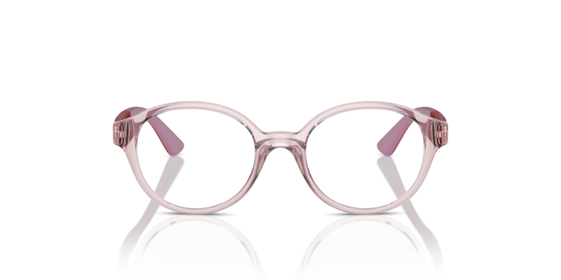 Vogue Optic VY2025 2942 Transparent Rose Vogue VY2025 2942 แว่นสายตาเด็กสีชมพูโปร่งใส สำหรับเด็กทั้งสองเพศ