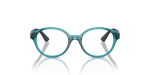 Vogue Optic VY2025 3068 Transparent Blue Vogue VY2025 3068 แว่นสายตาเด็กสีน้ำเงินโปร่งใสทรงวงรี สำหรับเด็ก