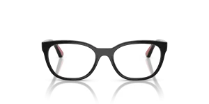 Vogue VY2033 W44 แว่นสายตาเด็กสีดำขัดเงา สำหรับเด็กผู้หญิง